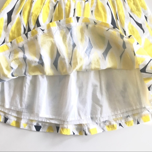 Kaari Blue Pleated Circle Floral Skirt - Picture 2 of 6